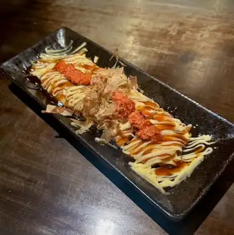 Tonpeiyaki [Cheese]/[Mentaiko (spicy cod roe)]/[Kimchi]