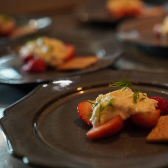 [Party course 5 dishes (2 hours)] +1500 yen for all-you-can-drink