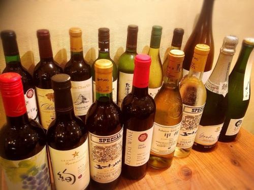 グラスで飲める！注目の日本ワイン！