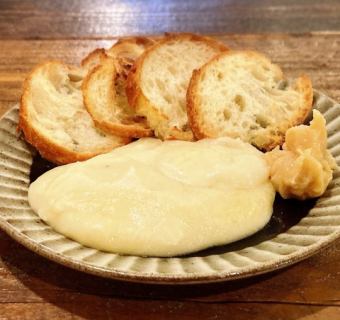 チーズマッシュポテトと奈良味噌