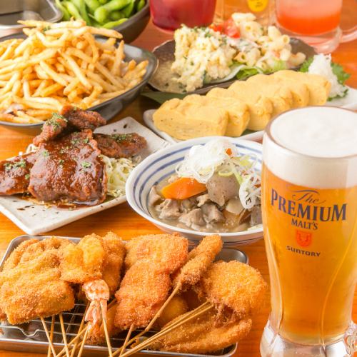 コースもお酒も充実!