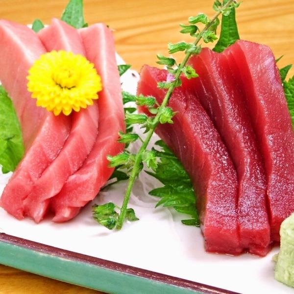 本マグロ(中トロ＆赤身)
