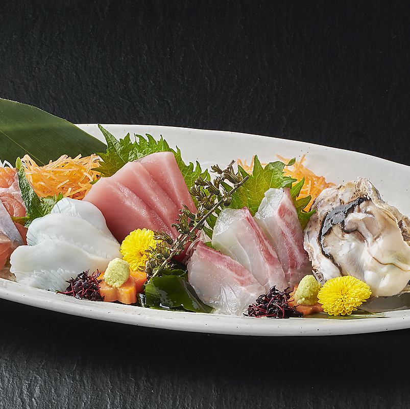 市場直送の自慢の鮮魚が堪能できます！旨い酒と一緒に◎