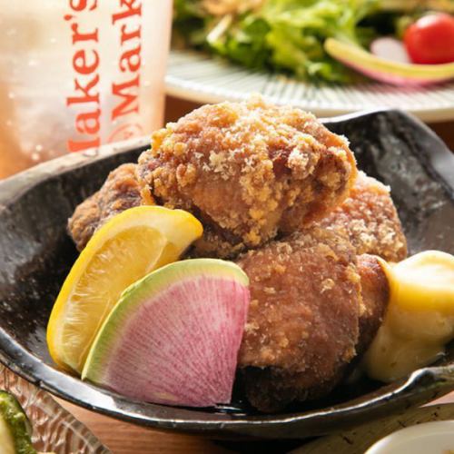 Steam shop special salt fried chicken ~ Homemade yuzu pepper mayonnaise ~