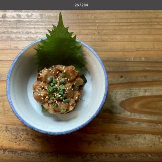 しょうが大葉香るなめろう