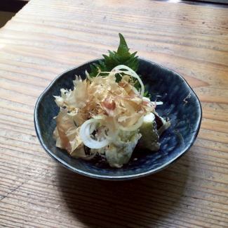 水ナスとクリームチーズ