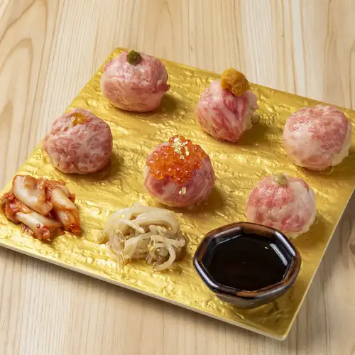 【メイン】肉手鞠寿司