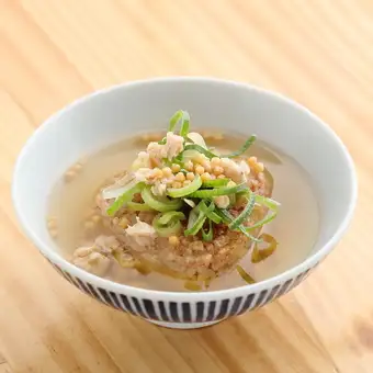 【〆】 焼きおにぎり茶漬け