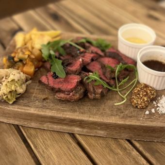"For New Year's and farewell parties" Beef Skirt Steak Course with All-You-Can-Drink \5500