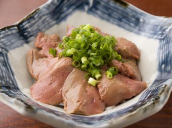 White liver marinated in soy sauce