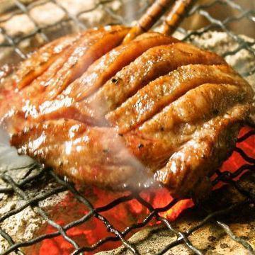 Thick-sliced grilled beef tongue (medium)
