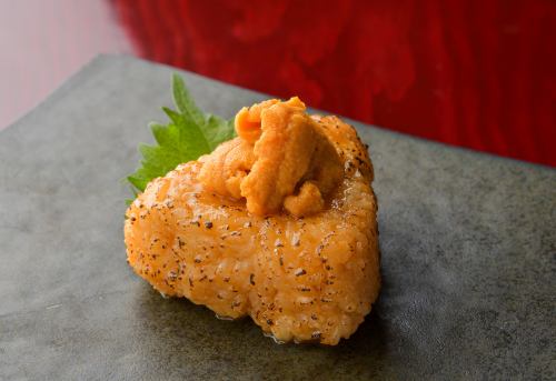 Specialty: Grilled sea urchin