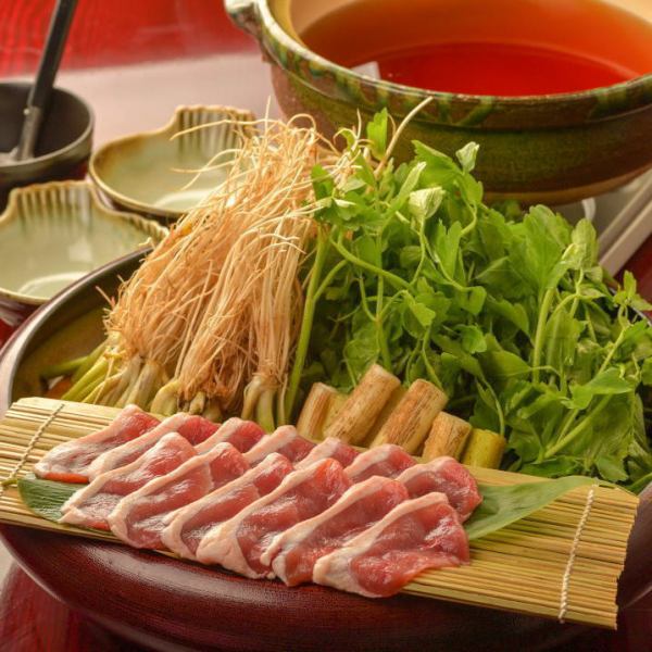[Most popular] Sendai seri hotpot of famous duck *(The seri does not stick from May to mid-September)