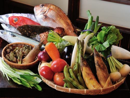 我們使用來自宮城縣和東北的精選食材。