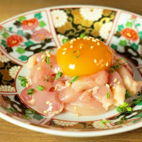 Chicken sashimi yukhoe