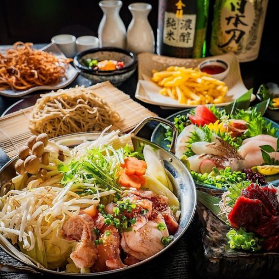 メイン料理を多彩にラインナップ！飲放付プランは3000円台～◎