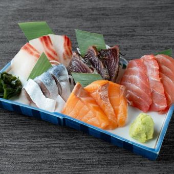 刺身五種盛り合わせ