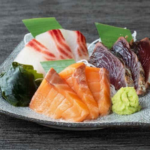 刺身３種盛り合わせ