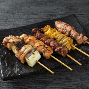 串盛り合わせ五種