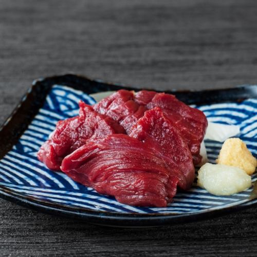 馬刺し　赤身