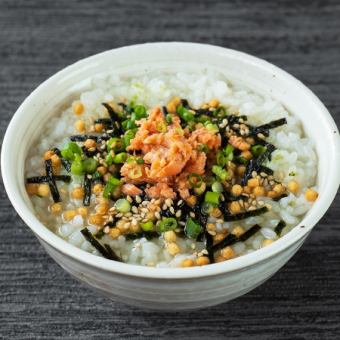 出汁茶漬け（鮭 or 梅）