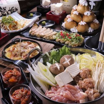 【2時間飲み放題コース付】選べる鍋コース＜5000円(税込)＞