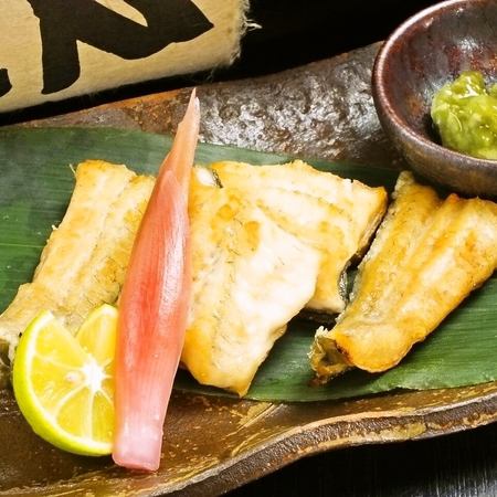 White grilled eel