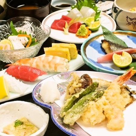 Somewaka's medium course 7 dishes 5000 yen