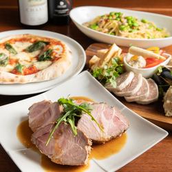【乾杯ドリンク&カフェ付★前菜5種&ドルチェ】女子会プラン≪デート/女子会/誕生日≫5,000円