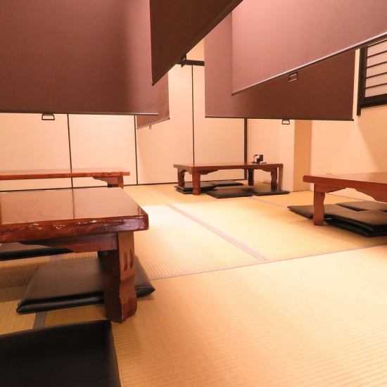 大人数での宴会シーンのご利用もお任せください!