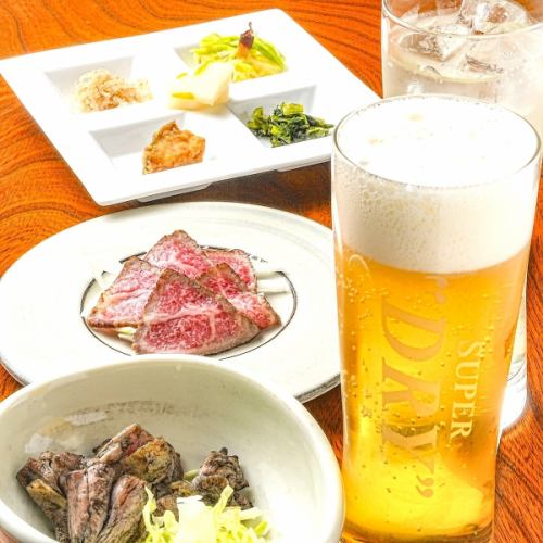 ≪人気メニューを赤字覚悟の大放出！≫お仕事帰りのちょい飲みにぴったり◎”晩酌セット” 2,000円 (税込)