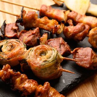 Assortment of 5 skewers