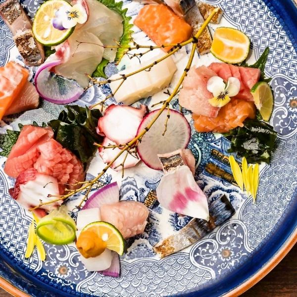 [Fresh fish sashimi] You can catch a lot of good fish in the nutrient-rich Seto Inland Sea!