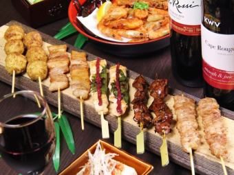 Carefully selected skewers (6 types, 6 pieces)
