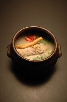 Samgyetang (ginseng chicken soup)