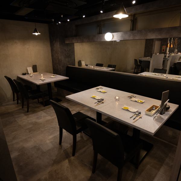 From birthday parties to formal gatherings ♪ A private space that can accommodate up to 8 people ☆ It can also be used for parties, so make your reservations early ◎ (Umeda/Date/French/Italian/Birthday/Anniversary/Girls' Party /Private room/Completely private room/Higashi Umeda/Wine/Pasta/Kitashinchi)
