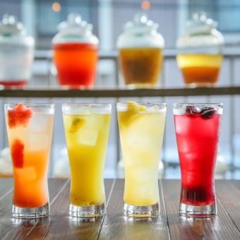 [Online reservation only 120-minute all-you-can-drink course] Popular craft beer or homemade fruit vinegar included