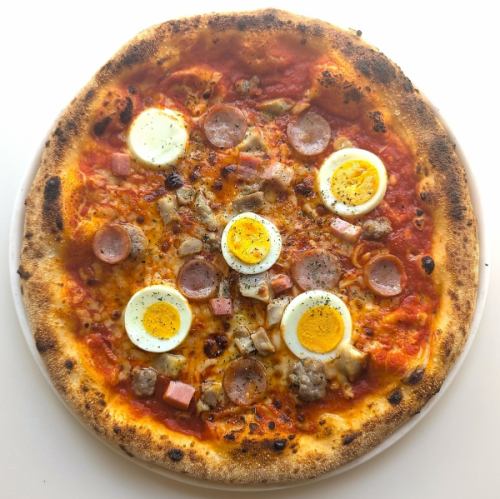 [Tomato] Meat pizza for meat lovers