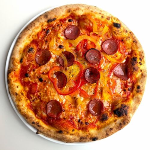 [Tomato] Pepperoni and paprika New York style