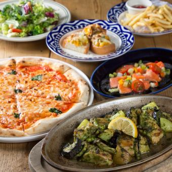 【3/21~】歓送迎会に！【料理のみ】グリーンカレータンドリーチキンコース〈全7品〉2500円(税込)