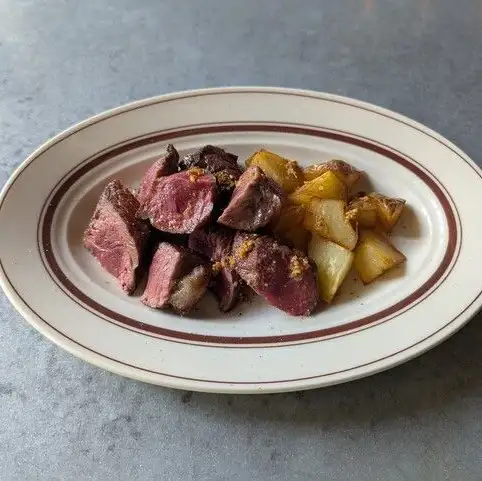 Roasted domestic beef thigh