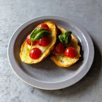 Tomato and mozzarella
