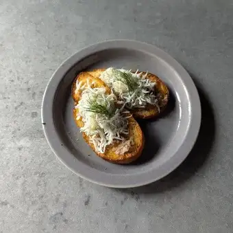 Whitebait and anchovies
