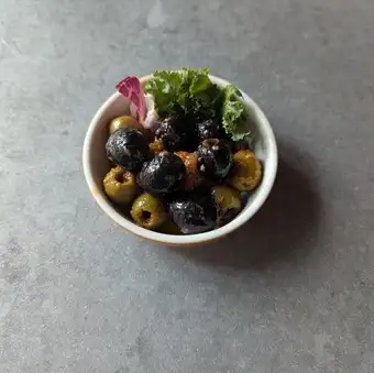 Marinated olives