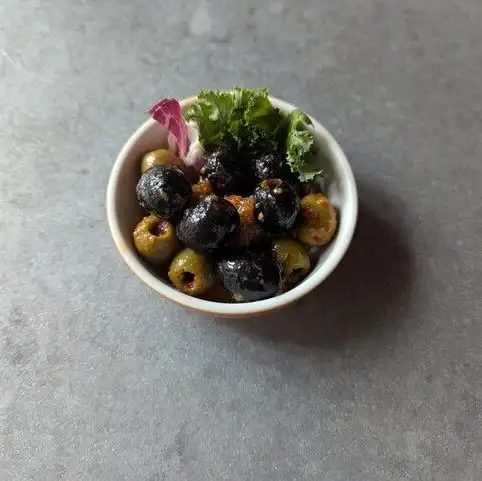 Marinated olives