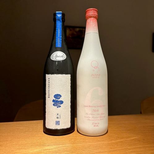 豊富な厳選日本酒を堪能!