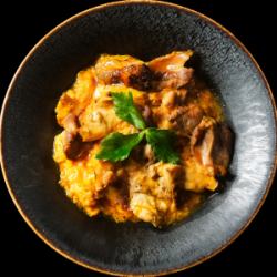 比内地鶏親子丼