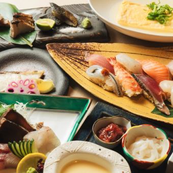 [From March 1st] All-you-can-drink included! ◆Specially selected seafood course ◆ [9 dishes for 6,000 yen]