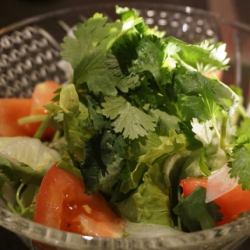 夏季限定パクチーサラダ