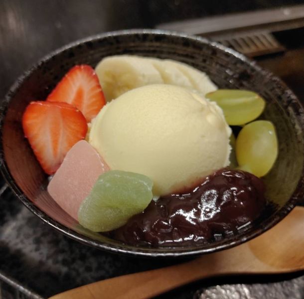 食後のデザートも充実